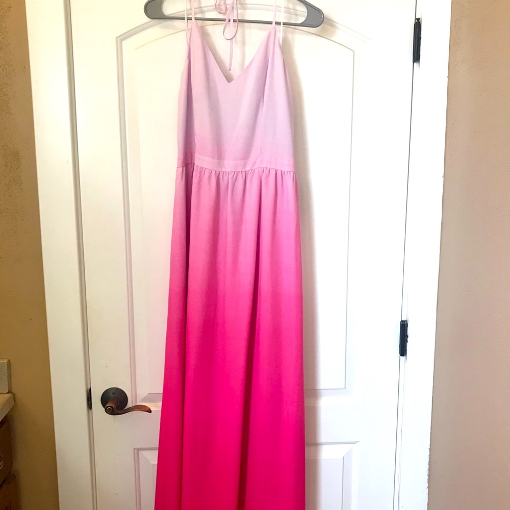 Medium Express ombré pink dress